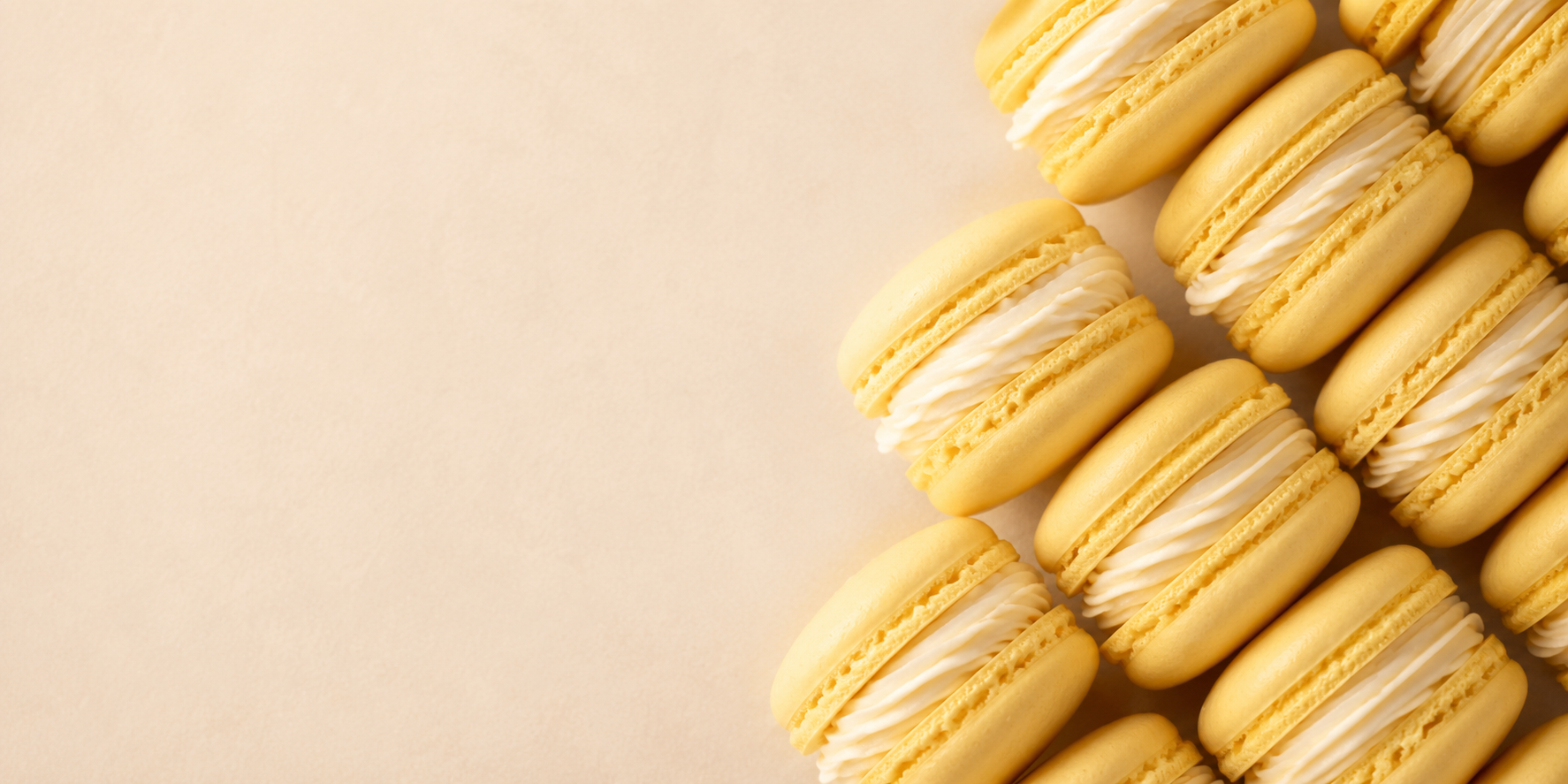the atelier lemon macarons