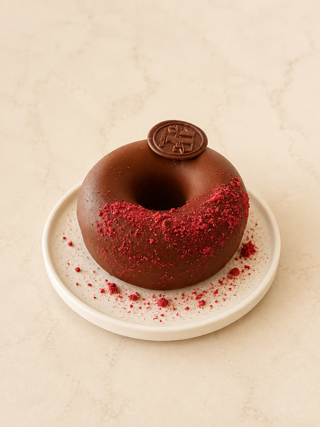 Black forest donut
