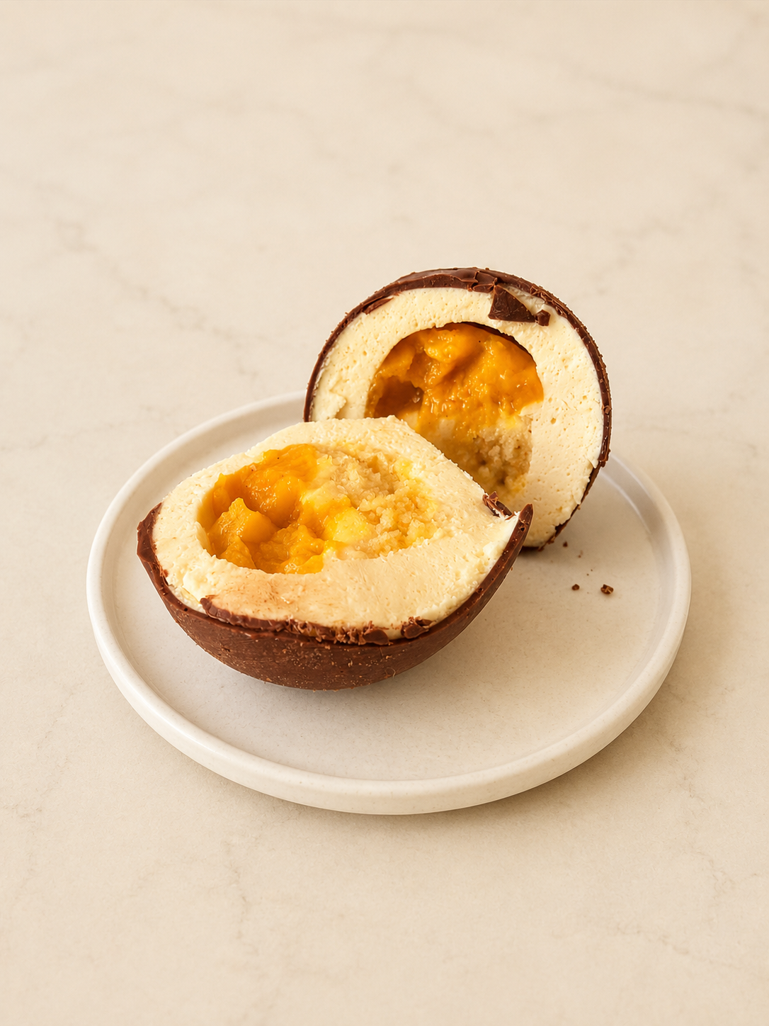 coconut inside