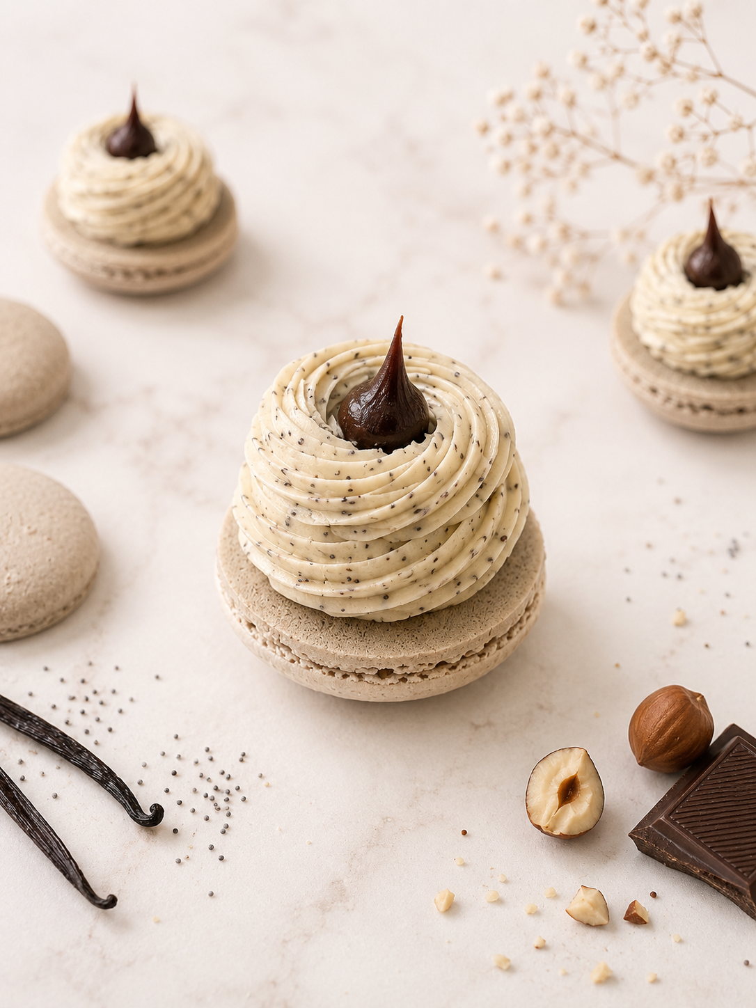 Cracow macaron inside